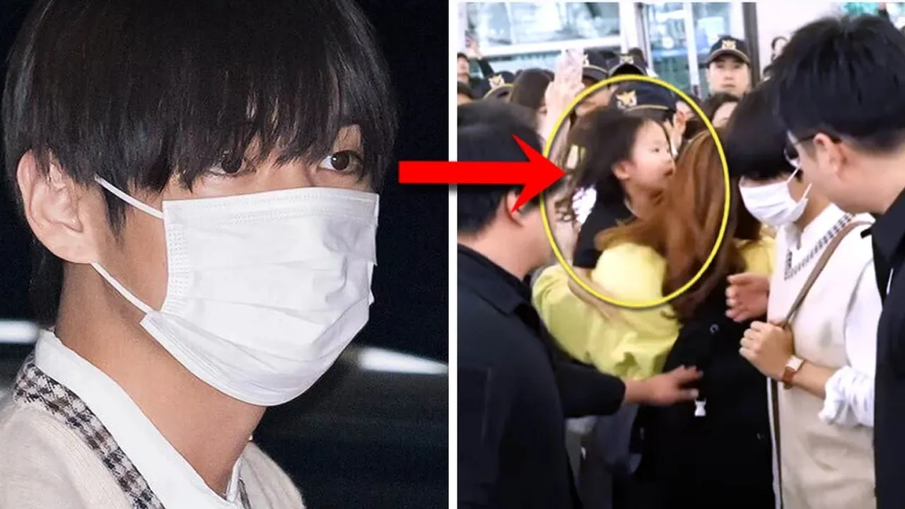 Selamatkan Penggemar yang Jatuh dan Gadis Cilik, V BTS Buat Penggemar Meleleh