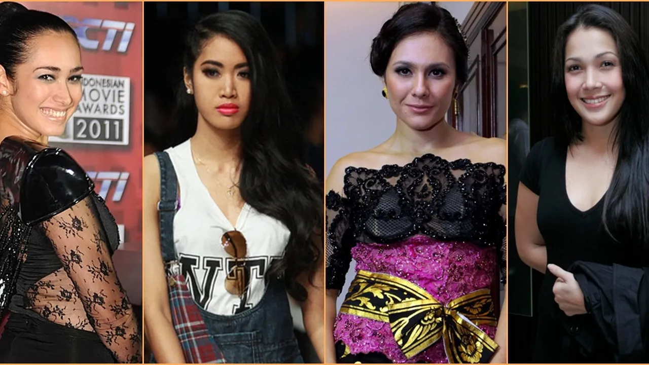 Seleb-Seleb Cantik Indonesia Ini Rela Tubuhnya Dirajah Jarum Tato