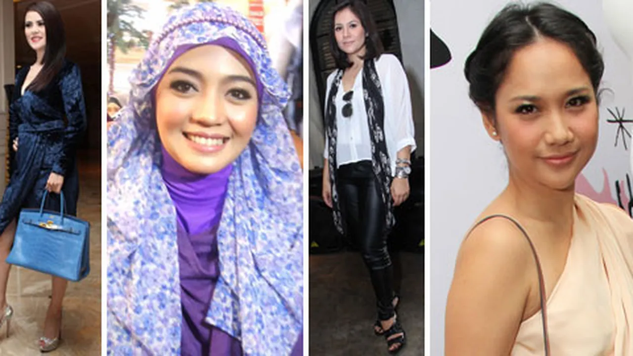 Selebriti Indonesia Paling Fashionable di 2012