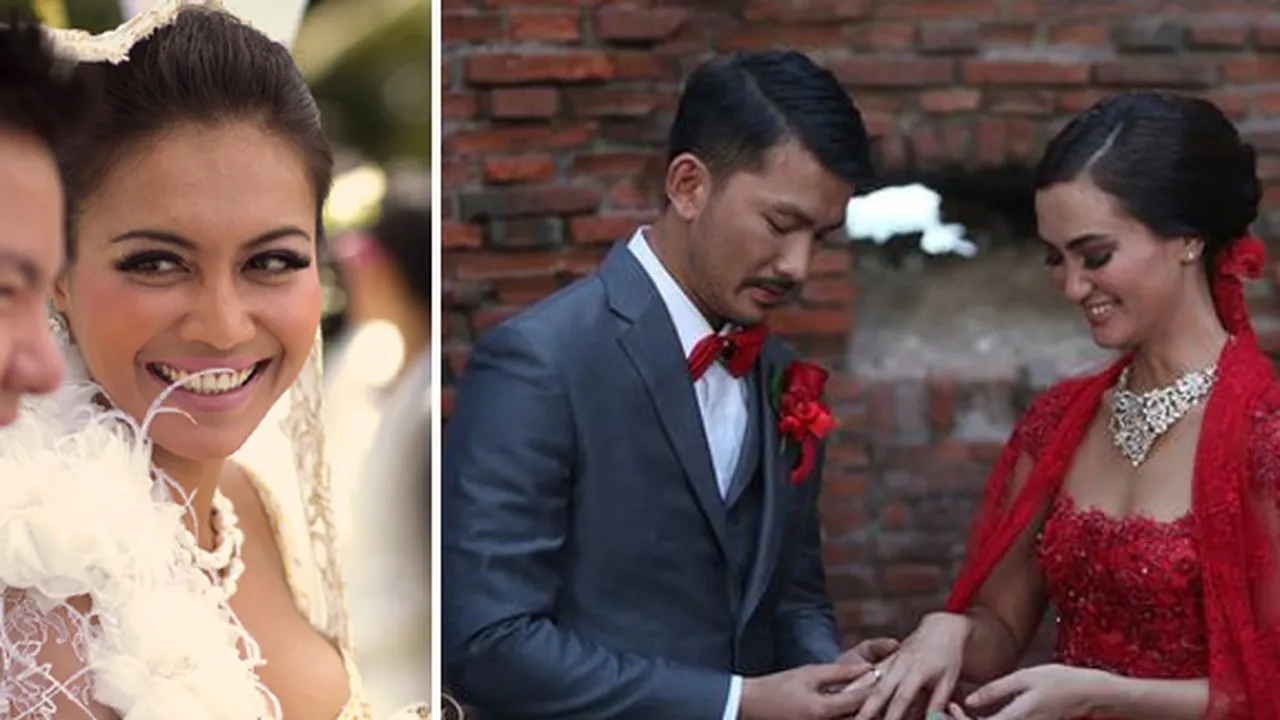 Selebriti Ini Pilih Menikah di Ruang Terbuka