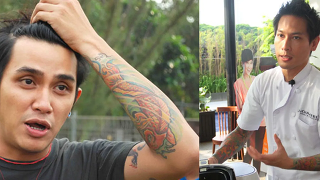 Selebriti-Selebriti Pria Yang Macho Dengan Tato