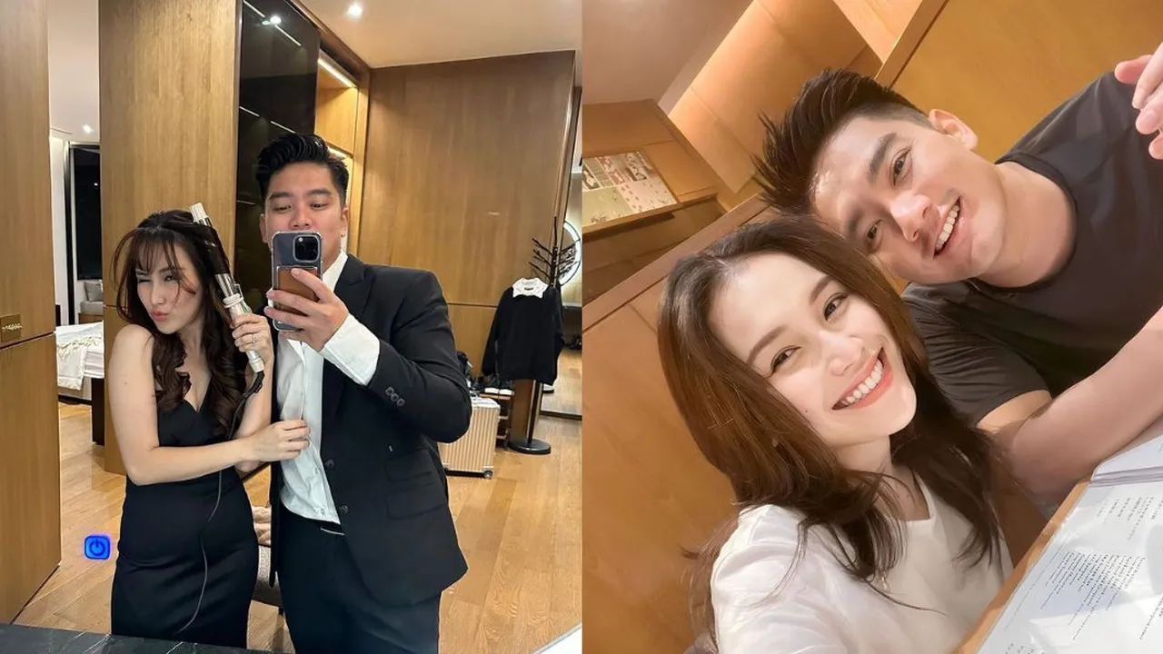 Selfie dan Kenakan Busana Serasi, Boy William dan Ayu Ting Ting Didukung Jadi Suami Istri