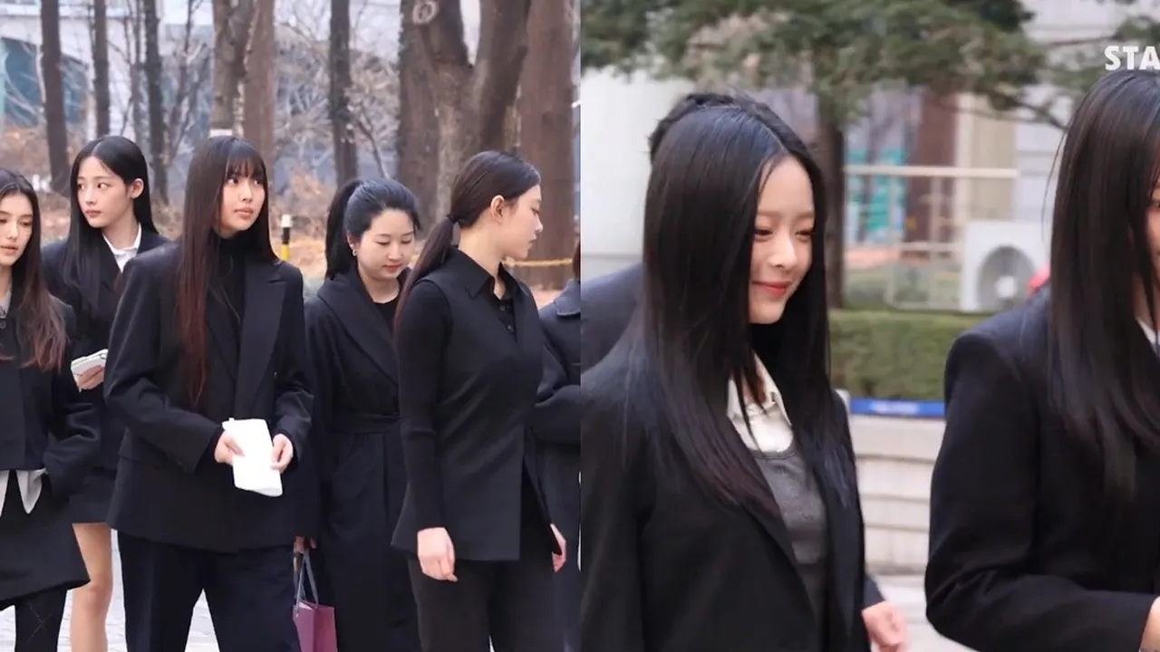 Seluruh Member NJZ Hadiri Sidang Gugatan Oleh ADOR di Pengadilan Seoul