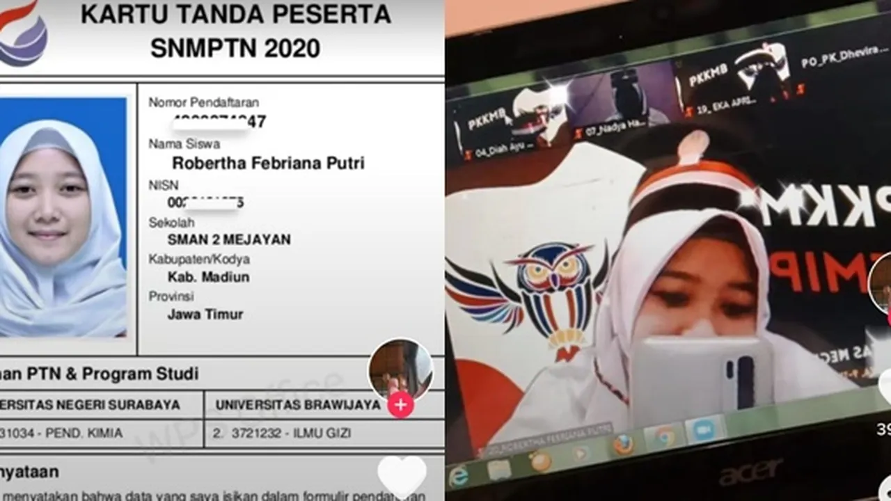 Semangati Peserta SNMPTN, Cerita Perjuangan Gadis Asal Madiun yang Gagal 7 Kali Masuk PTN
