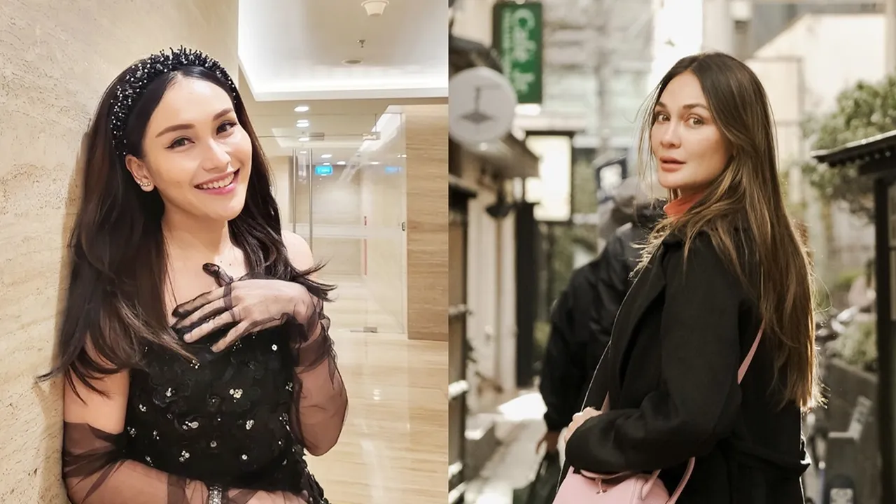 Sempat Berseteru - Tak Saling Tegur, Ini Potret Luna Maya & Ayu Ting Ting yang Akrab Lagi karena BTS