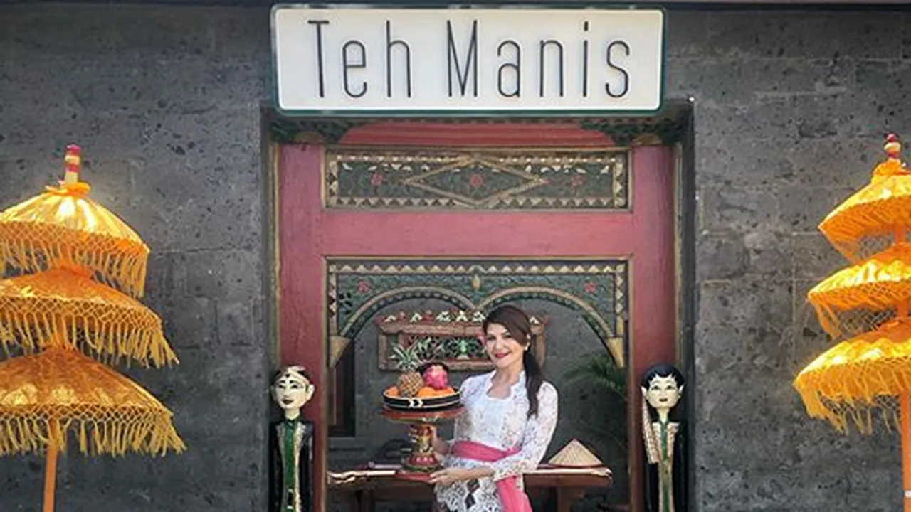 Sempat Tutup, Tamara Bleszynski Kembali Buka Warung 'Teh Manis' Miliknya