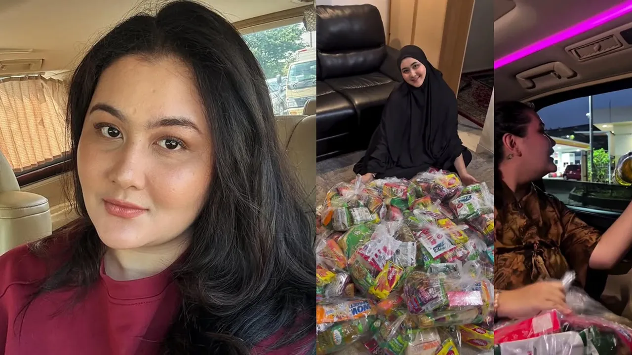 Sempat Viral dengan Kabar Terbarunya, 7 Potret Talitha Curtis Bagi-Bagi Keberkahan - Berharap Bisa Terus Berbagi