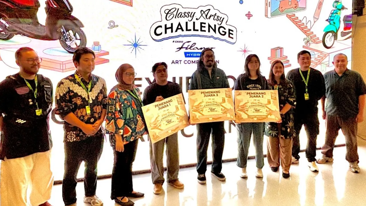 Seniman Tanah Air Sulap Motor Jadi Mahakarya Classy Artsy Challenge di Soundrenaline 2025