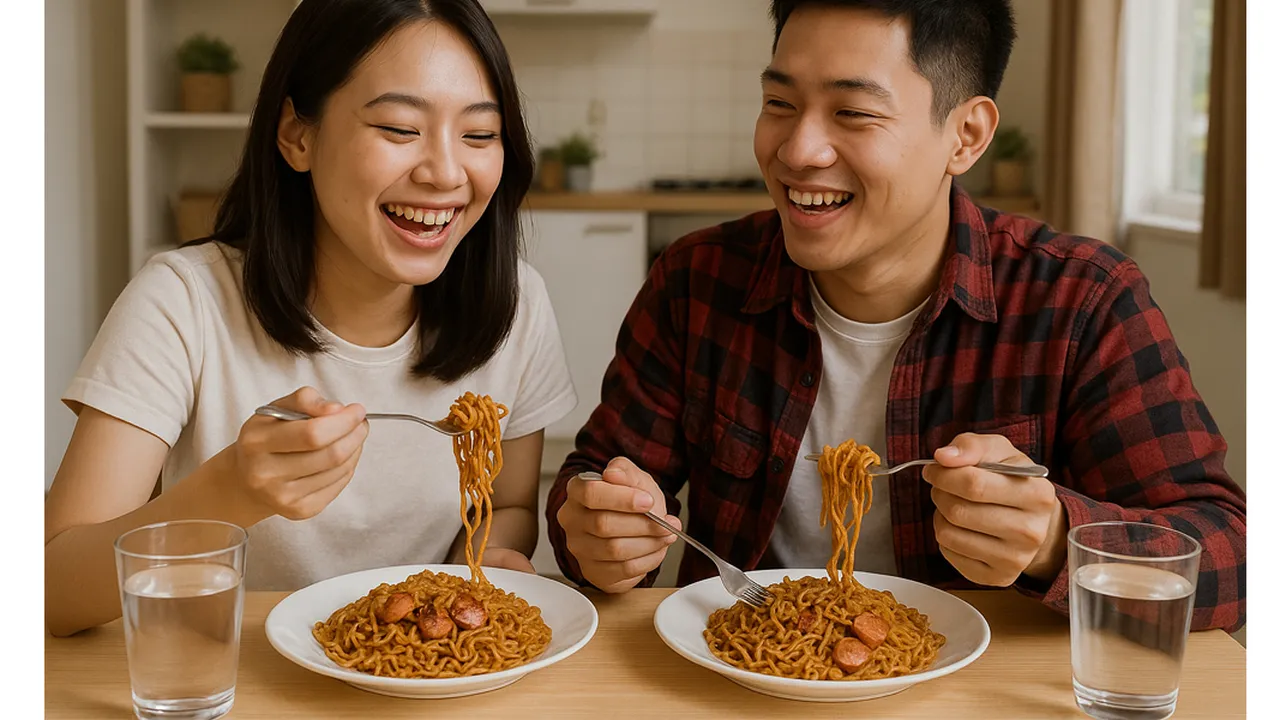 Sensasi Deketin Gemini yang Mirip Sama Mie Sedaap Korean Spicy Chicken, Pedas Tapi Bikin Nagih!