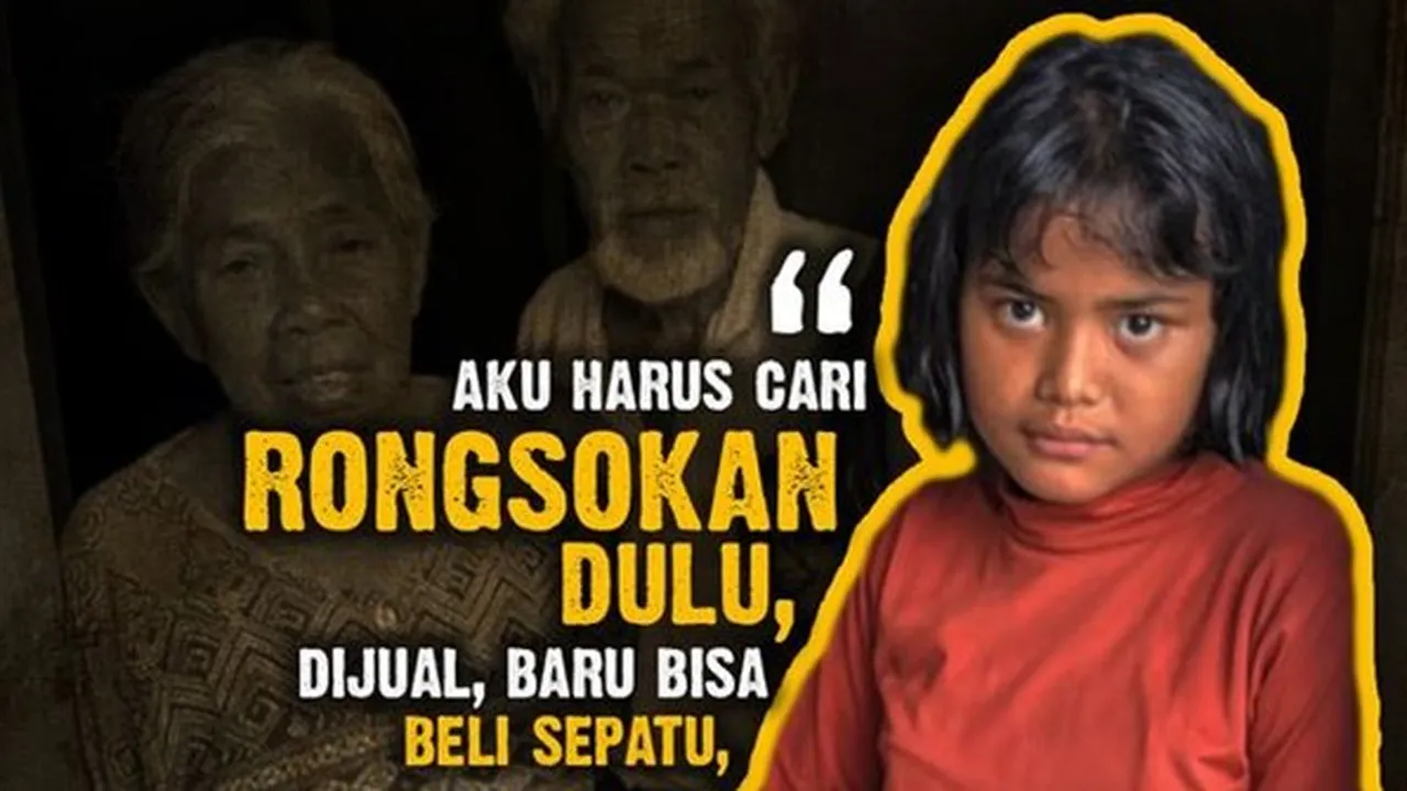 Sepatu Untuk Nabila, Gadis Cilik yang Cari Rongsokan Demi Hidupi Kakek Nenek Sepatu Untuk Nabila, Gadis Cilik yang Cari Rongsokan Demi Hidupi Kakek Nenek