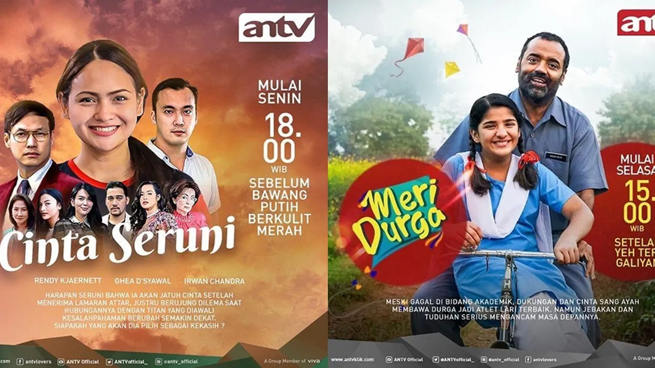 Serial India CINTA SERUNI dan MERI DURGA Hadir di Televisi