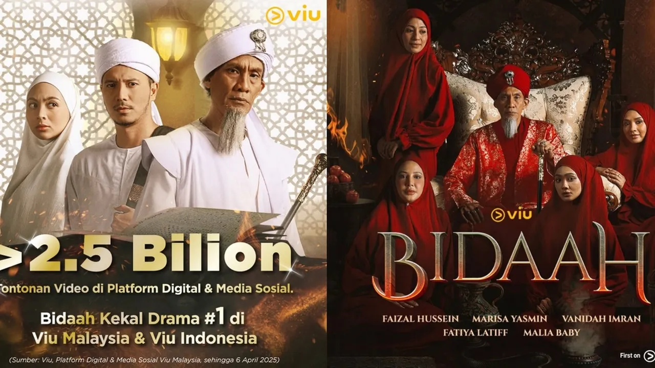 Serial Malaysia 'BIDAAH' Tembus 2,5 Miliar Penonton, Pesona Walid Tak Bisa Dihindarkan! Serial Malaysia 'BIDAAH' Tembus 2,5 Miliar Penonton, Pesona Walid Tak Bisa Dihindarkan!