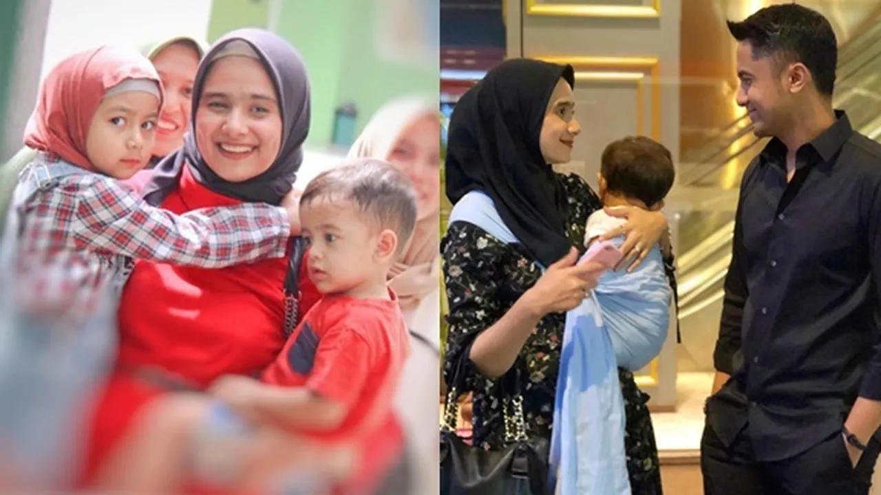 Sering Dampingi Hengky Kurniawan Tugas, Ini 8 Potret Sonya Fatmala Saat Asuh Anak - Aura Keibuan Kian Terpancar