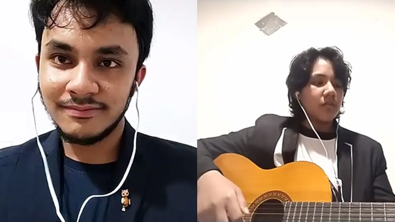 Serunya Kakak Adik Asal Maluku Utara Ini Bersaing di Audisi Online LIDA 2021