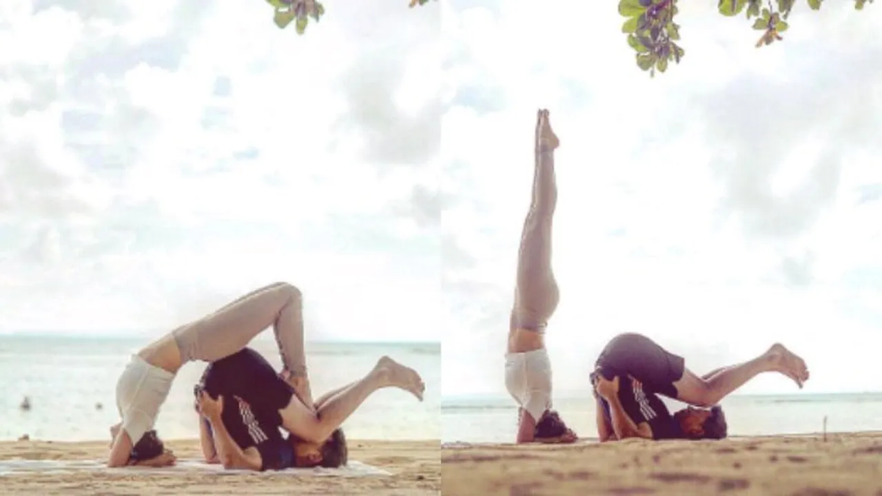 Setelah Mesra di Kolam Renang, Shandy Aulia Yoga Romantis Bareng Suami Setelah Mesra di Kolam Renang, Shandy Aulia Yoga Romantis Bareng Suami
