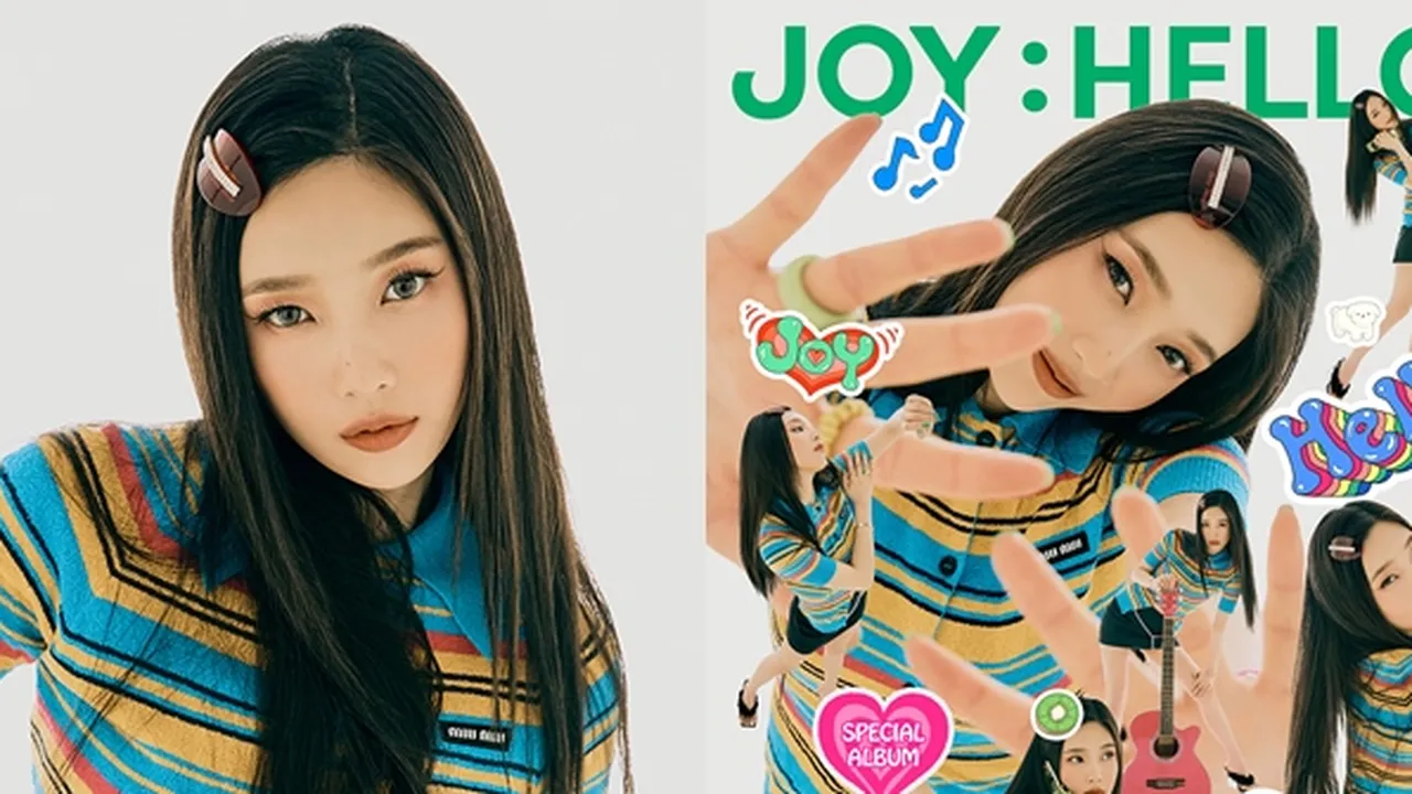 Siap Debut Solo, Joy Red Velvet Bawakan Energi yang Cerah Lewat Lagu 'Hello'