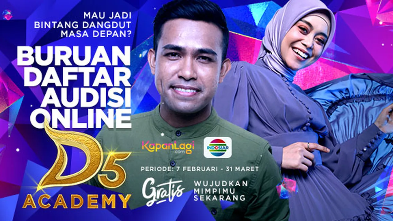 Siap Jadi Bintang Dangdut Selanjutnya? Yuk Buruan Daftar Audisi Online D'ACADEMY 5