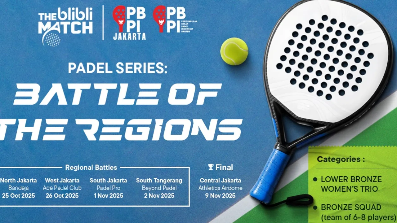 Siap-siap buat Makin 'Terpadel-padel' lewat The Blibli Match, Ada Hadiah Hingga 600 Juta Rupiah Lebih!