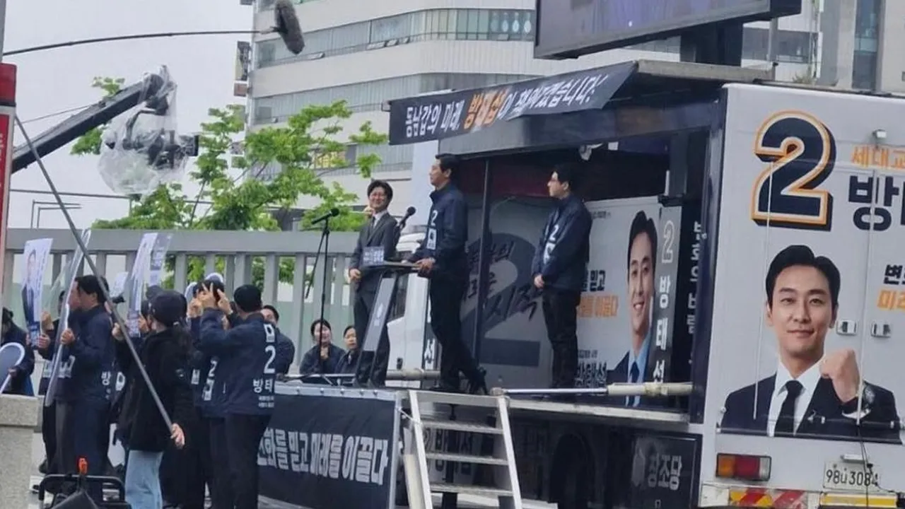 Siap-Siap Kampanye, Potret Ju Ji Hoon Mulai Syuting Drakor Terbaru CLIMAX