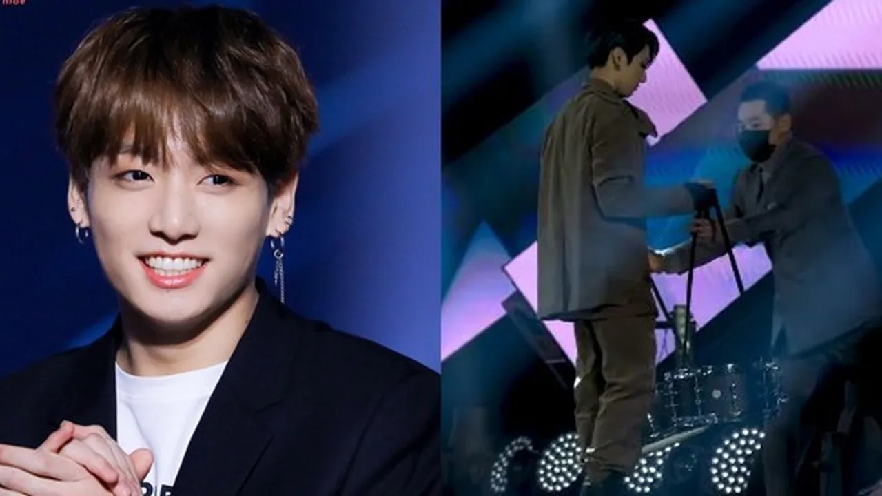 Sikap Baik Jungkook BTS Bantu Staf Beres-Beres Setelah Tampil di Acara Musik