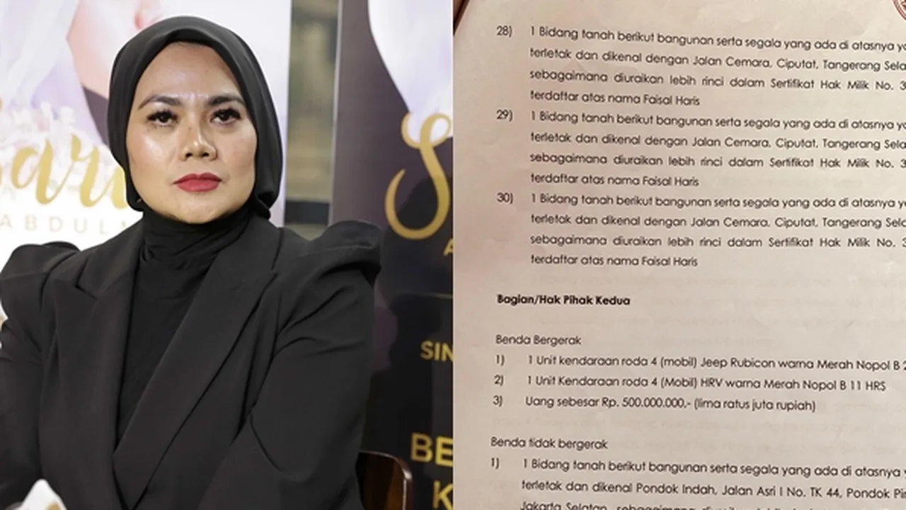 Sindir Jennifer Dunn, Sarita Abdul Mukti Beberkan Bukti Aset dan Hutang Dari Faisal Harris Sindir Jennifer Dunn, Sarita Abdul Mukti Beberkan Bukti Aset dan Hutang Dari Faisal Harris