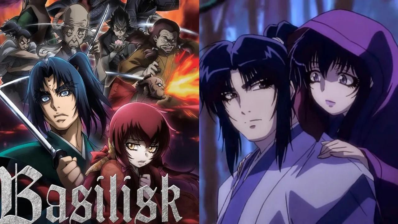 Sinopsis Anime BASILISK: KOUGA NINPOU CHOU, Lengkap dengan Daftar Karakter dan Penjelasannya