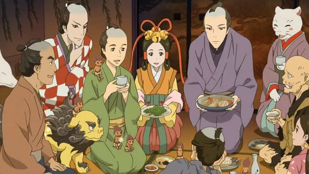 Sinopsis Anime Dunia Gaib Jepang Era Edo SHABAKE, Simak Fakta Unik dan Cara Menontonnya