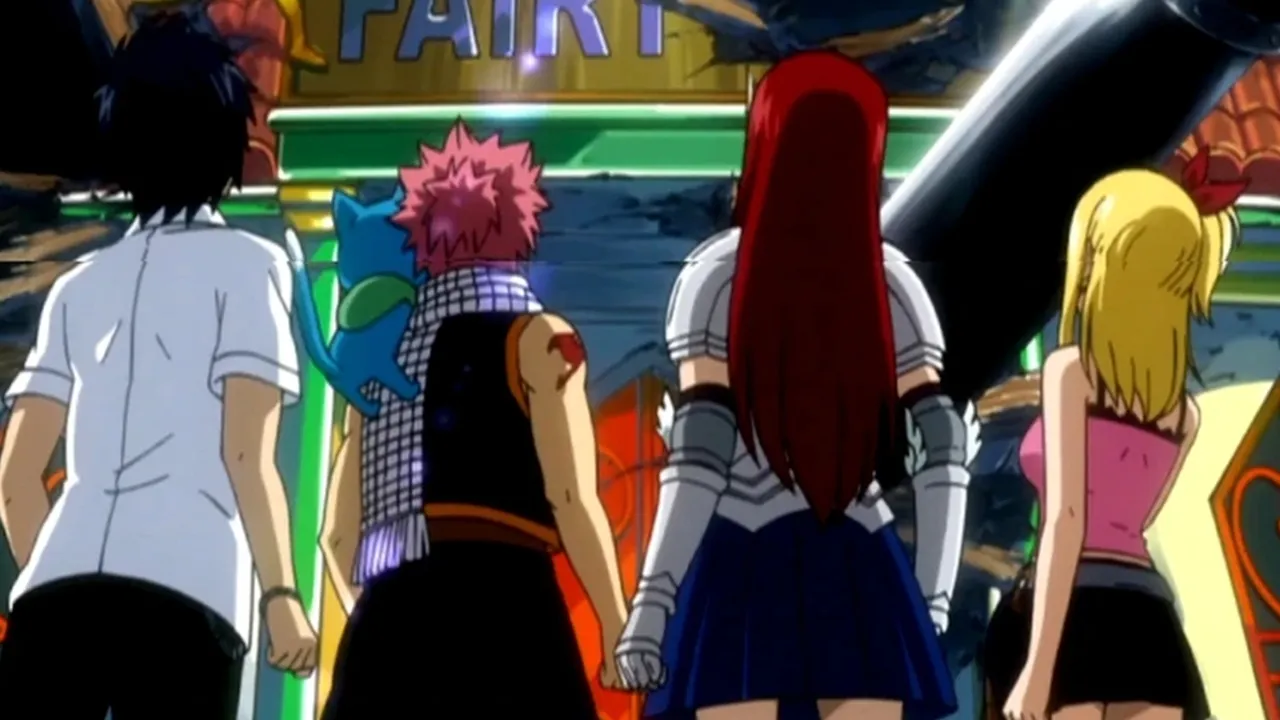 Sinopsis Anime Fairy Tail Phantom Lord Arc, Misi Balas Dendam dan Perang Besar Antar Guild