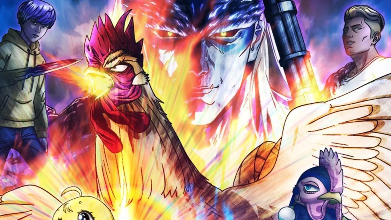 Sinopsis dan Fakta Menarik Anime ROOSTER FIGHTER, Anime Terbaru dengan Konsep Unik sekaligus Absurd!
