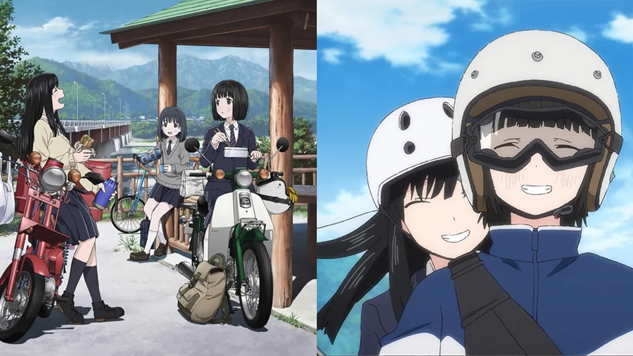 Sinopsis Anime SUPER CUB, Kisah Perjalanan Siswi SMA dengan Motornya - Rekomendasi Serial Serupa
