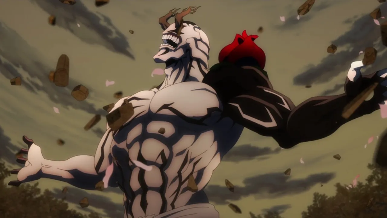 Sinopsis JUJUTSU KAISEN Episode 19, Adu Kekuatan Yuji dan Todo VS Hanami