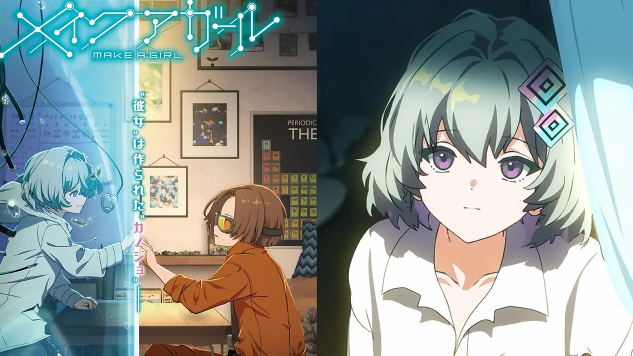 Sinopsis MAKE A GIRL Anime 2025 yang Tayang Akhir Bulan Januari, Punya Genre Romance Sci-Fi