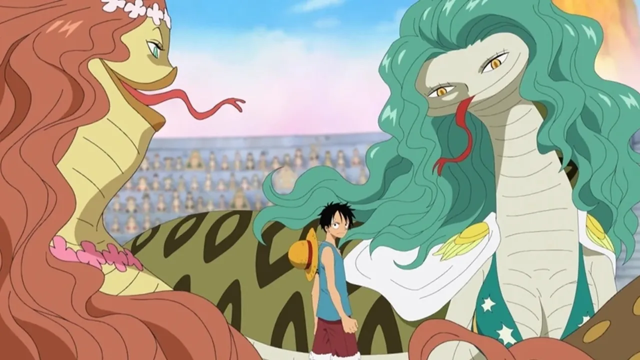 Sinopsis One Piece Amazon Lily Arc, Luffy Nyasar di Pulau Wanita hingga Dicintai oleh Boa Hancock