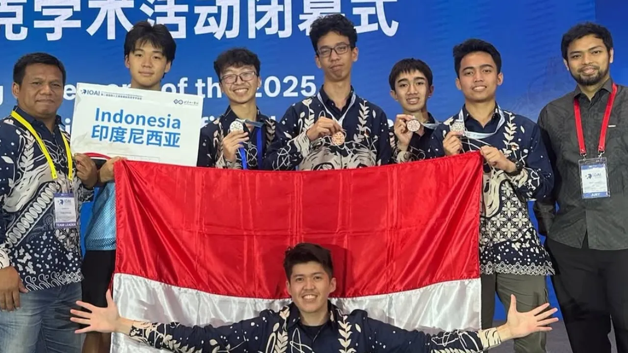 Siswa Asal Indonesia Berhasil Raih Medali di Ajang AI Internasional