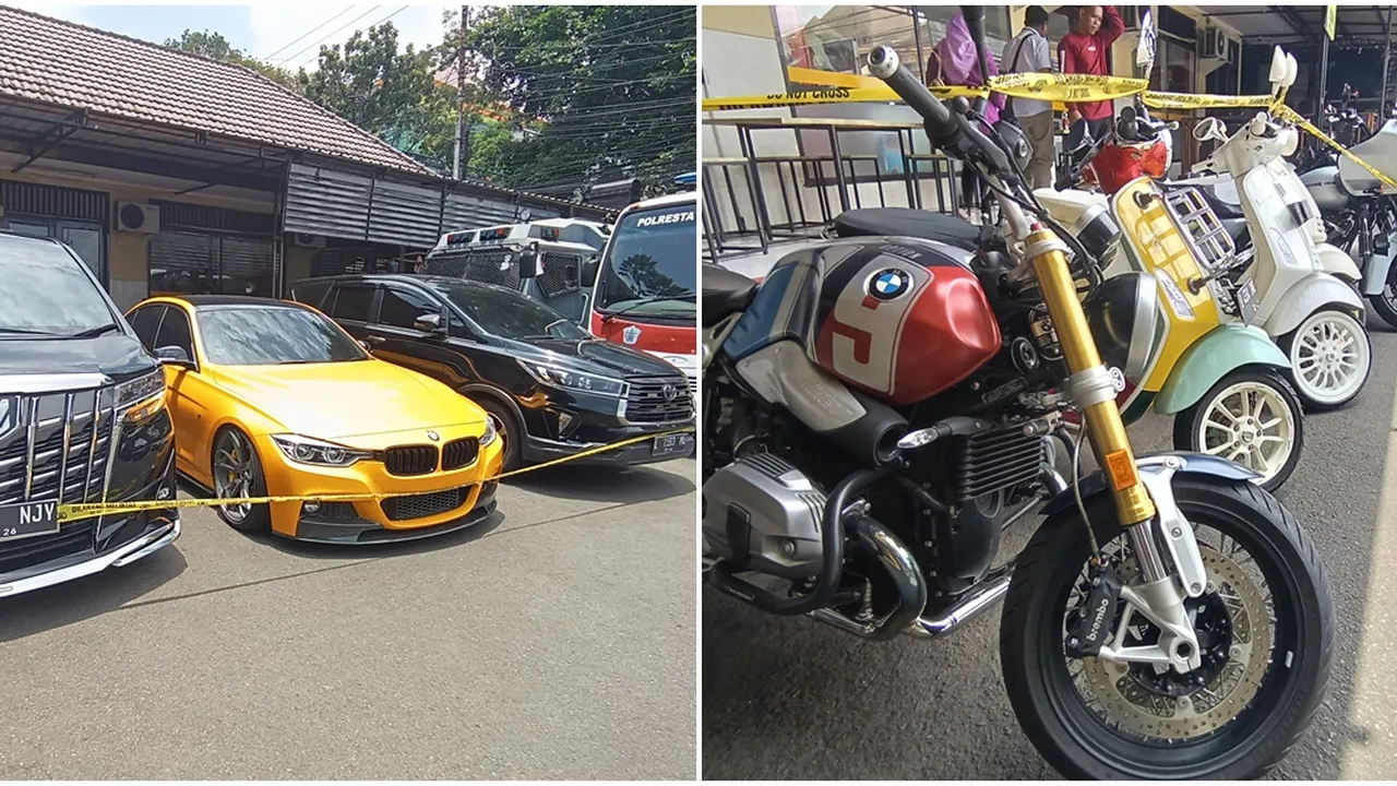 Sita Mobil Lagi, Barang Bukti Wahyu Kenzo Penuhi Parkiran Polresta Malang Kota Sita Mobil Lagi, Barang Bukti Wahyu Kenzo Penuhi Parkiran Polresta Malang Kota