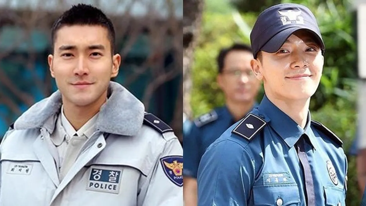 Siwon dan Donghae SuJu Reuni Dengan Teman Polisi, Ganteng Semua! Siwon dan Donghae SuJu Reuni Dengan Teman Polisi, Ganteng Semua!