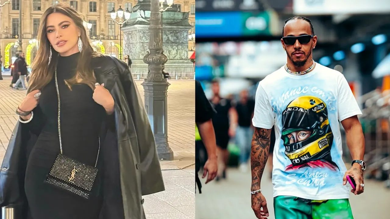 Sofia Vergara dan Lewis Hamilton Dikonfirmasi Hanya Berteman