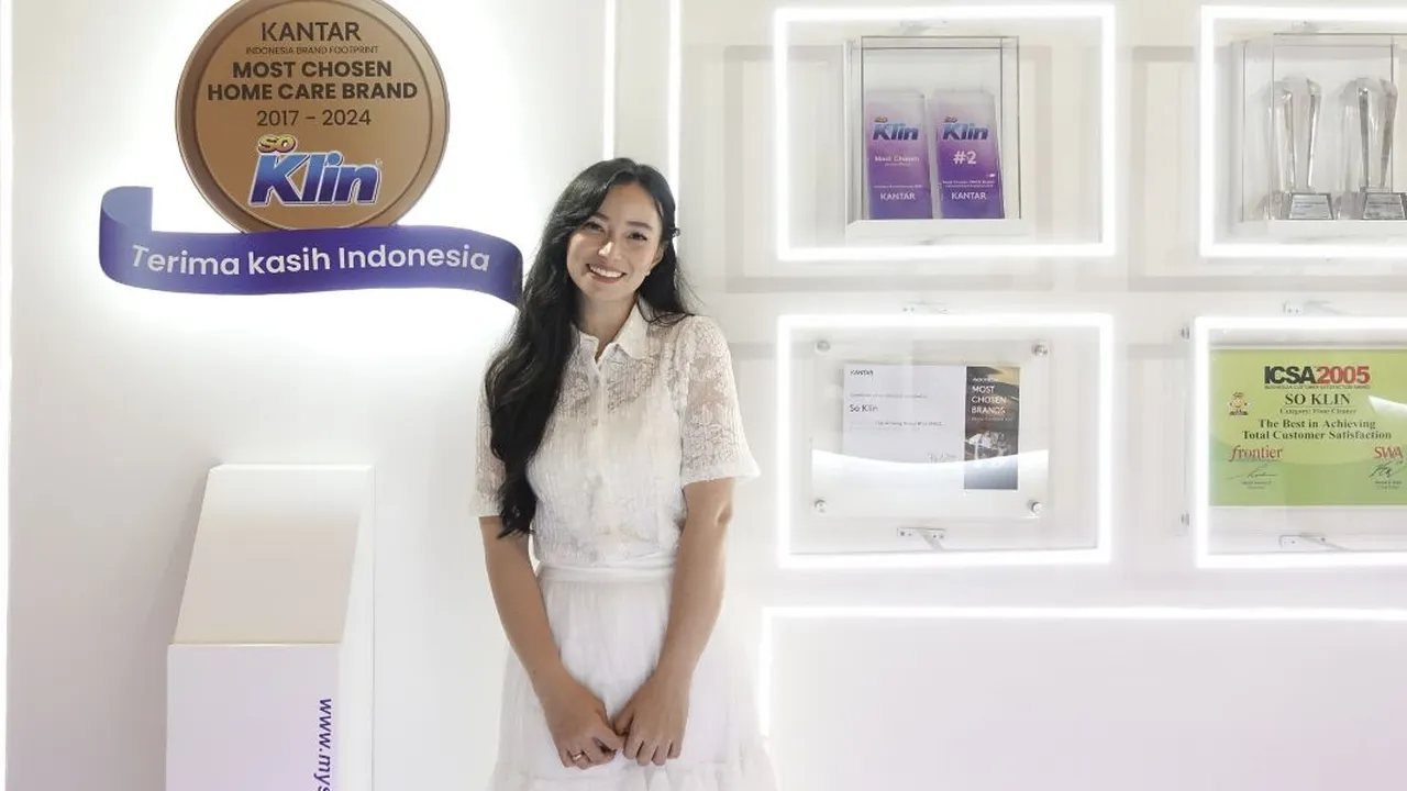 SoKlin Pertahankan Posisi Puncak sebagai Brand Perawatan Rumah Terfavorit Pilihan Konsumen