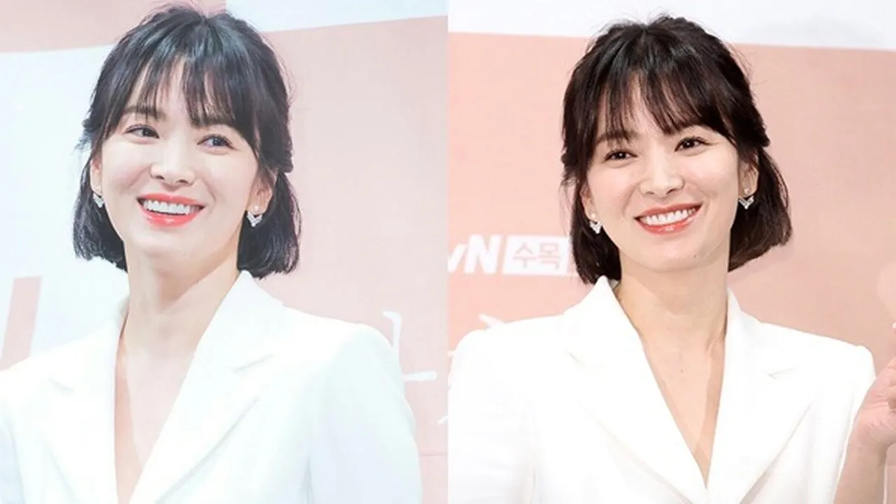 Song Hye Kyo Posting Foto Dengan Rambut Panjang, Cantik Banget!