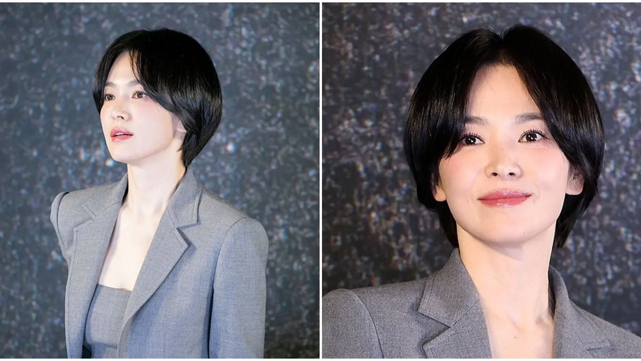 Song Hye Kyo Tampil Fresh, Rambut Pendeknya Disebut Mirip Usia 20-an