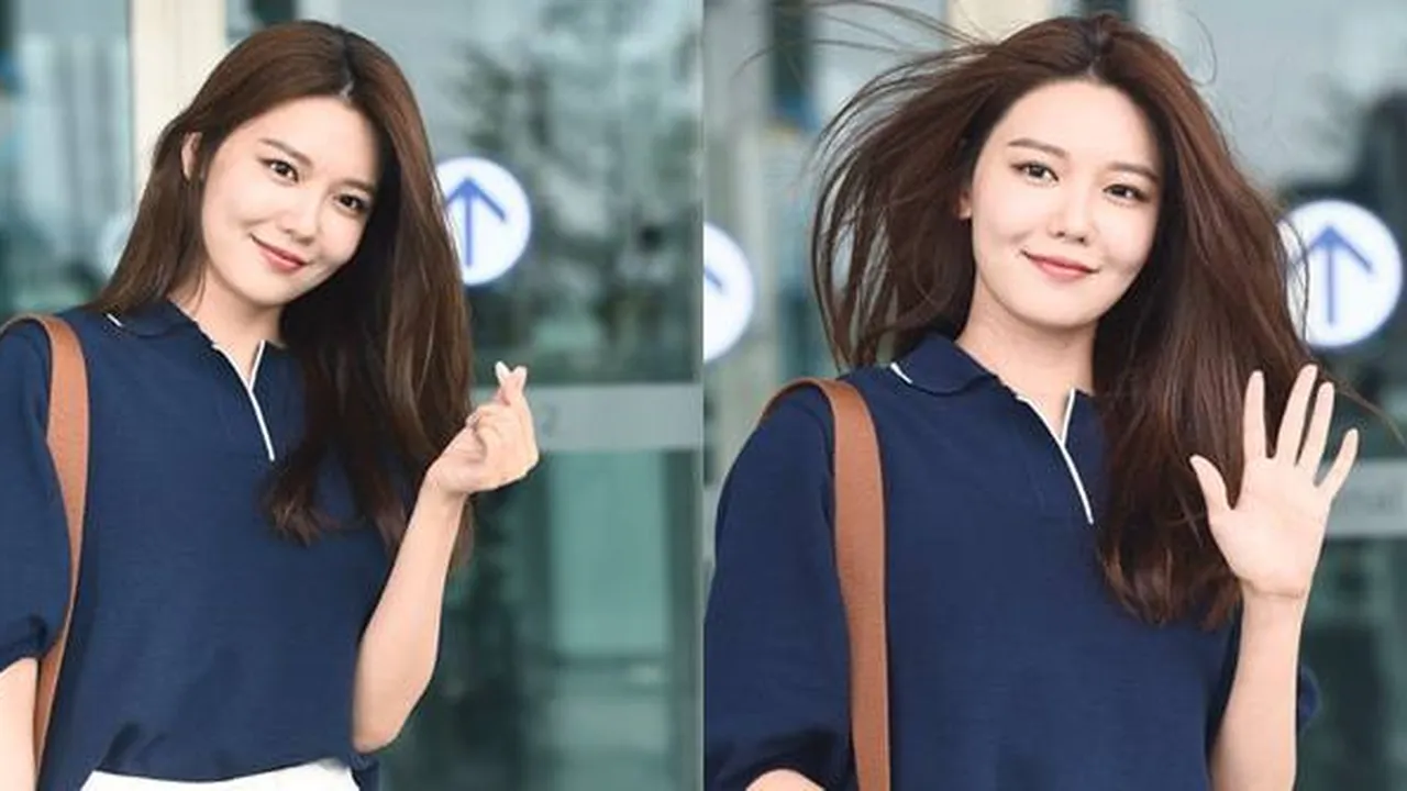 Sooyoung SNSD di Bali, Senyum Manis dan Ramah Banget Sama Fans