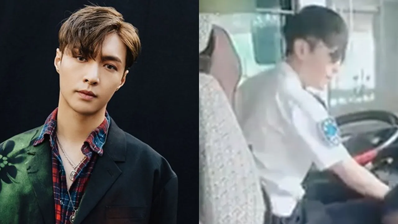 Sopir Bus Mirip Lay EXO Jadi Viral dan Sering Dipuji Penumpang Cewek