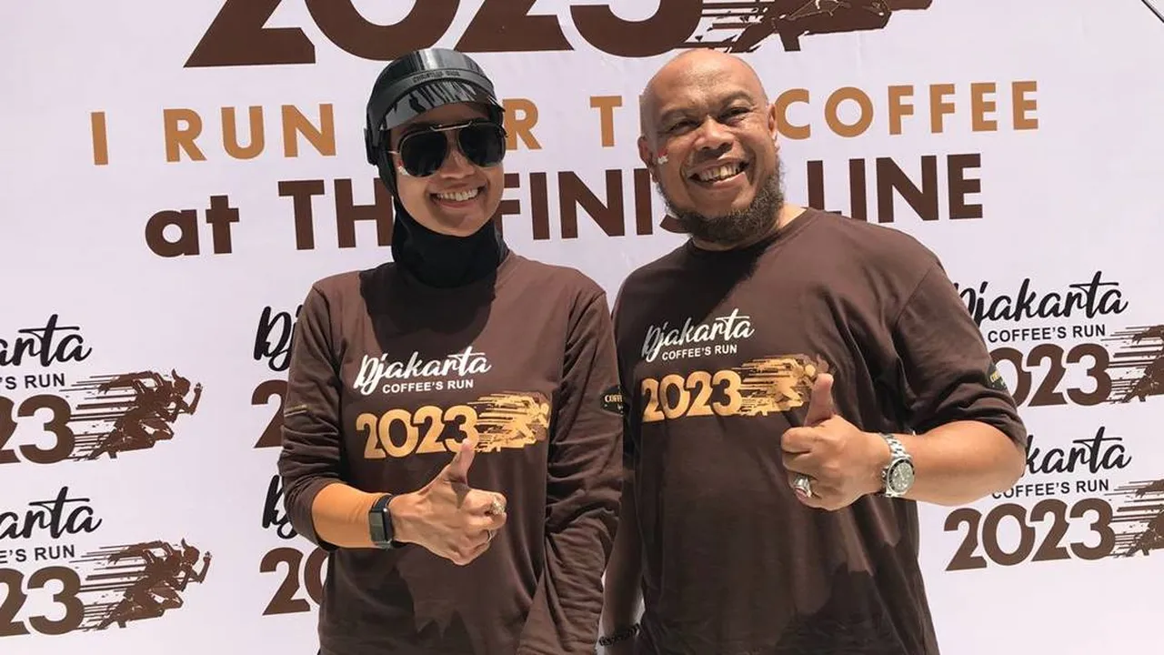 Steffy Burase dan Edwin Super Bejo Kenalkan Manfaat Kopi ke Komunitas Pelari