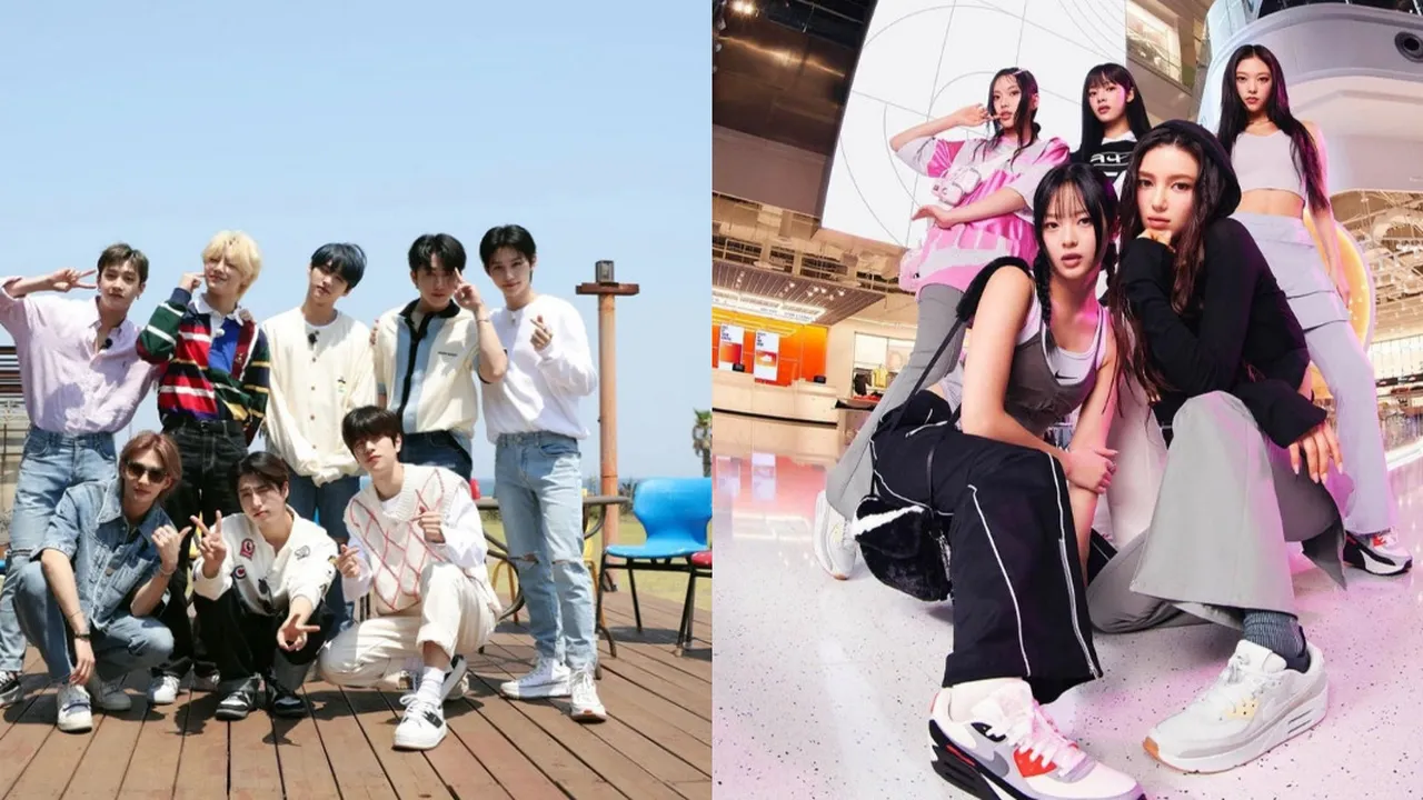 STRAY KIDS Hingga NEW JEANS, Inilah 10 Grup K-Pop Gen 4 yang Memiliki Likes Terbanyak di YouTube!