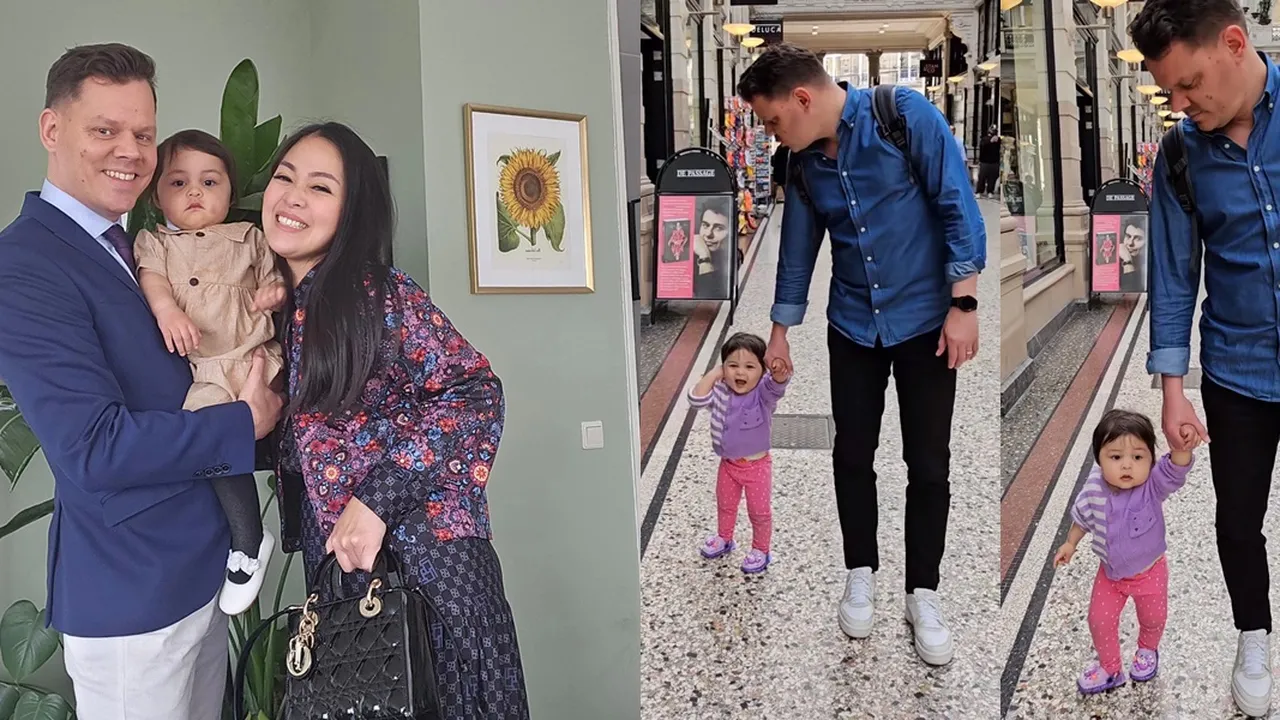 Sudah Bisa Berjalan, 7 Potret Nova Anak Gracia Indri yang Makin Bule Mirip Sang Ayah