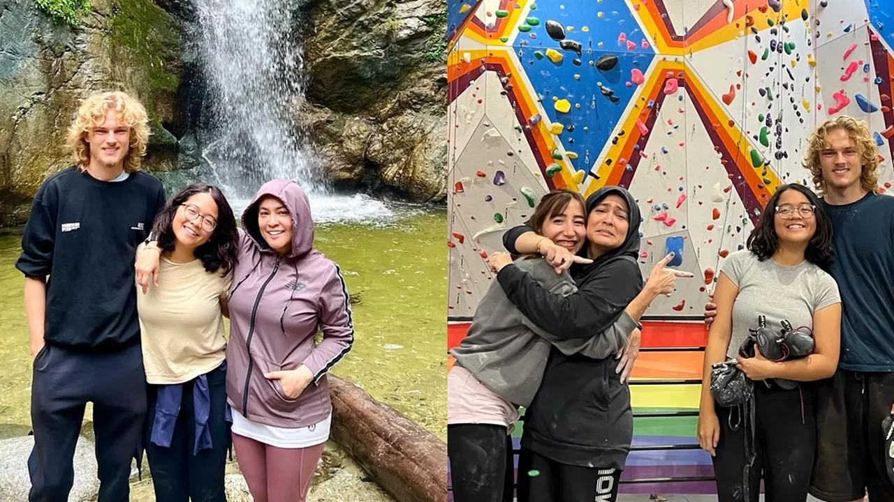 Sudah Dikenalkan, 7 Potret Astrid dan Uya Kuya Bareng Pacar Bule Cinta Kuya