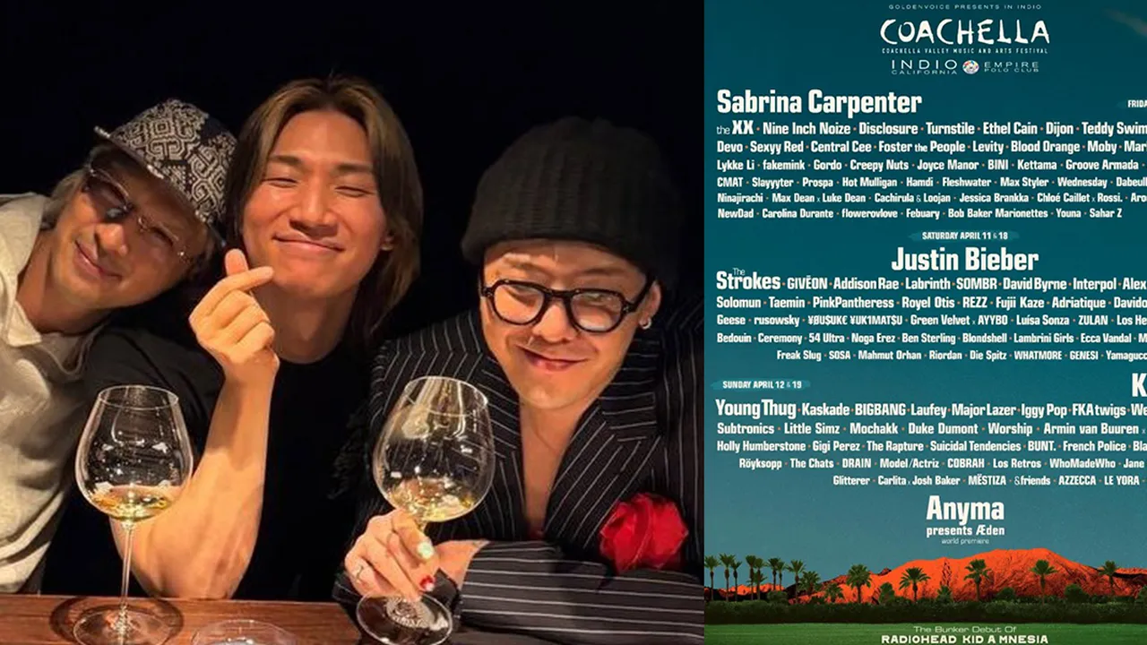 Sudah Fix! Bing Bang Dipastikan Akan Tampil di Coachella 2026