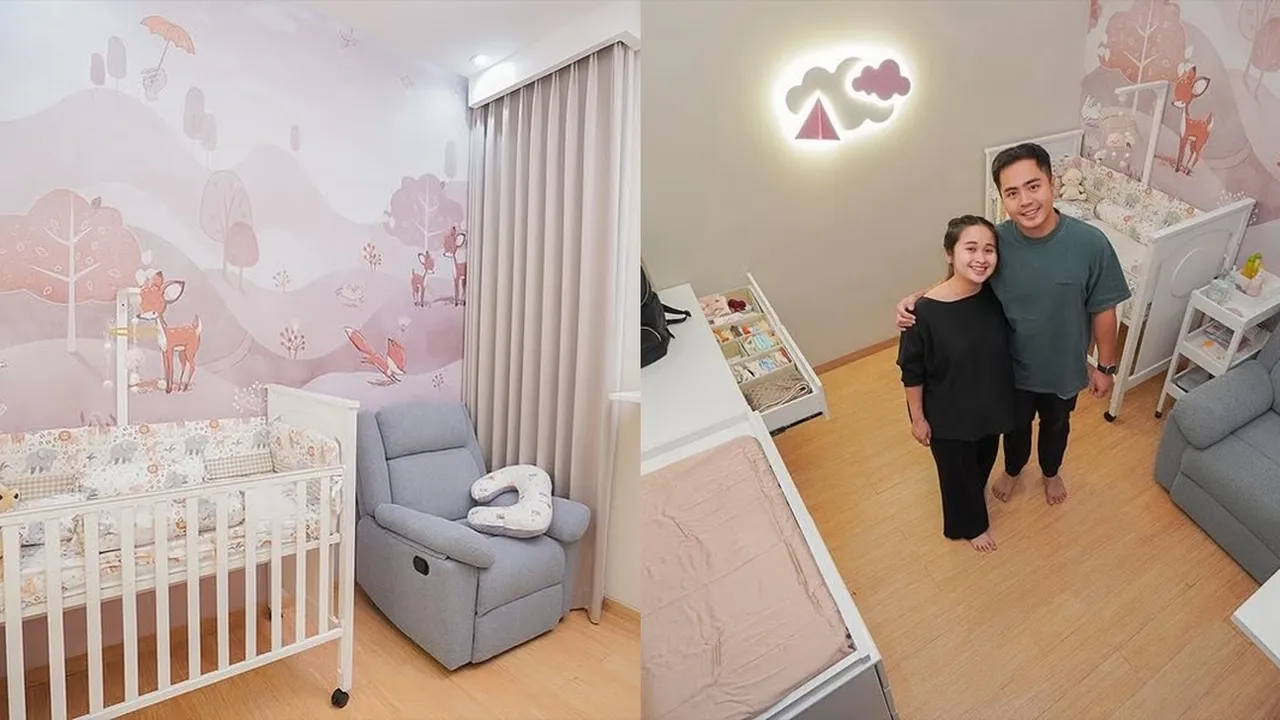 Sudah Siap, Ini 7 Potret Kamar Anak Gritte Agatha yang Super Cute