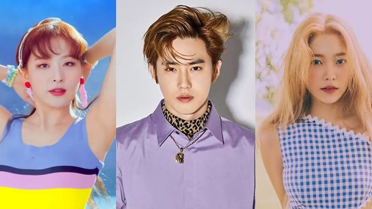 Suho EXO Isengin Seulgi dan Yeri Red Velvet di Instagram, Bikin Fans Ngakak Suho EXO Isengin Seulgi dan Yeri Red Velvet di Instagram, Bikin Fans Ngakak