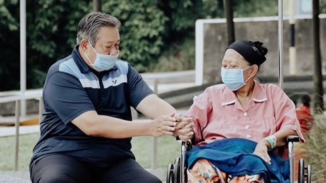 Suhu Tubuh Sempat Tinggi, Begini Kondisi Terkini Ani Yudhoyono